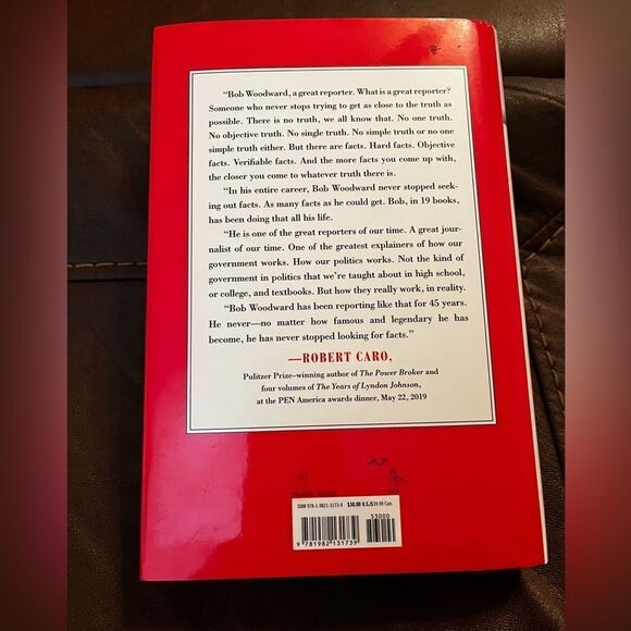Rage, Bob Woodward’s Book On The Trump Presidency, National Bestseller - Picture 5 of 8
